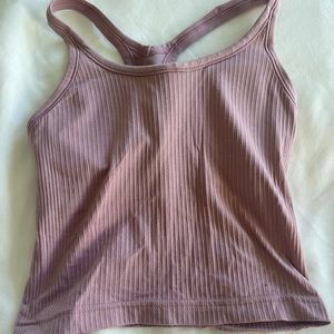 Lululemon EBB To Street Tank - pink taupe